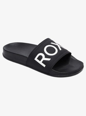Roxy Slippy Slides Black FG
