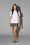 Drama The Label Peppy Tee White