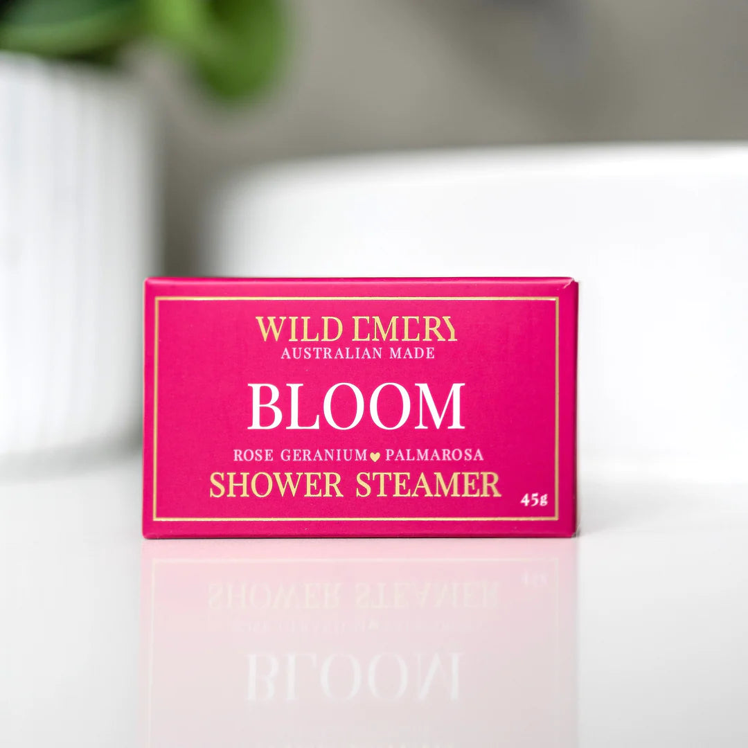 How to use: For best results simply place your shower steamer on your shower caddy, on a niche or ledge, or in a soap on the floor where hot shower spray can activate the shower steamer and release the aroma of its essential oils into the air.