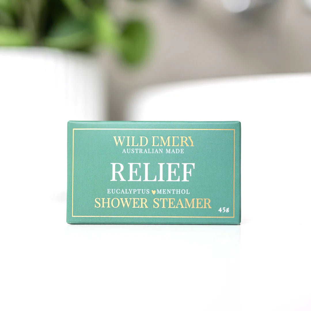 How to use: For best results simply place your shower steamer on your shower caddy, on a niche or ledge, or in a soap on the floor where hot shower spray can activate the shower steamer and release the aroma of its essential oils into the air.