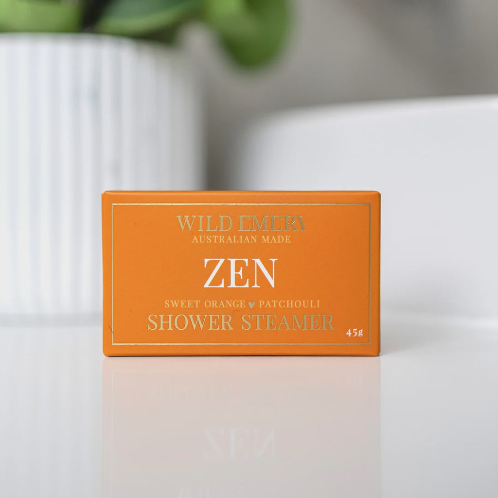 How to use: For best results simply place your shower steamer on your shower caddy, on a niche or ledge, or in a soap on the floor where hot shower spray can activate the shower steamer and release the aroma of its essential oils into the air.