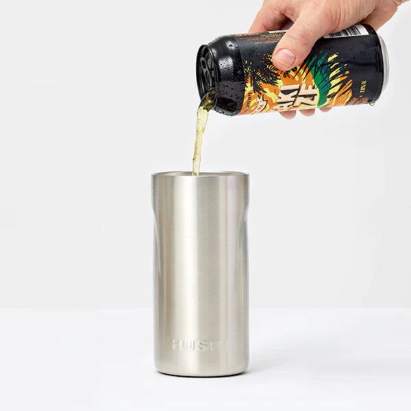 Triple insulated marine grade 316 stainless steel
Double walled, vacuum insulated and copper lined
Fits most 440ml, 473ml, 500ml and 568ml cans
Detachable 3-in-1 can and bottle opener built into the base
Dual-function design works as a cooler and a 500ml tumbler
No condensation keeps hands and tables dry