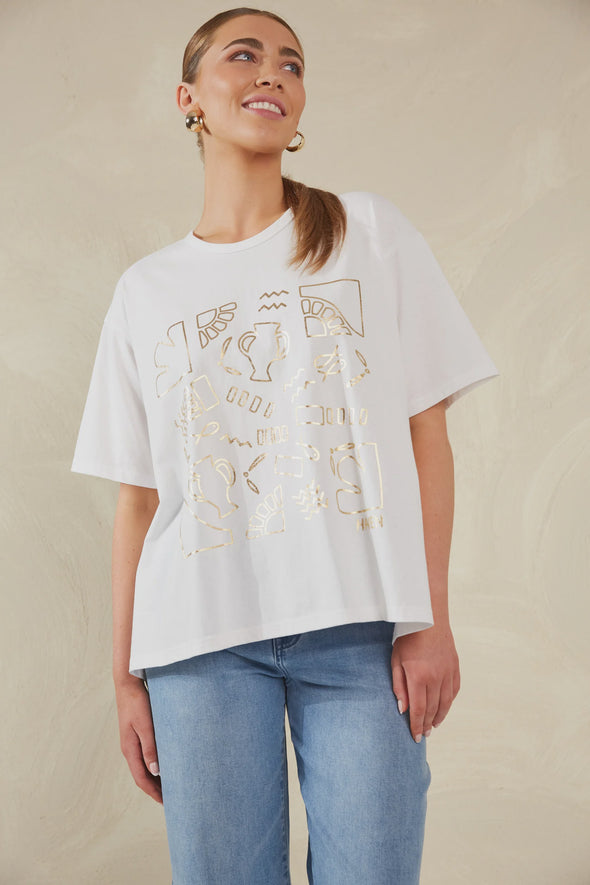 Haven Bari Tshirt - Bianco