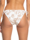 Roxy Hibiscus Moderate Bikini Bottoms Warm Taupe