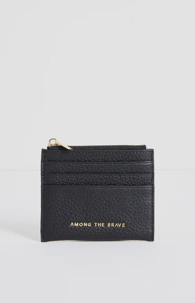 - Zip Card Holder
- Crafted from 2A grade pebble leather

10cm (L) x 8.5cm (H)