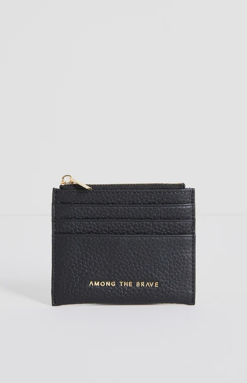 - Zip Card Holder
- Crafted from 2A grade pebble leather

10cm (L) x 8.5cm (H)