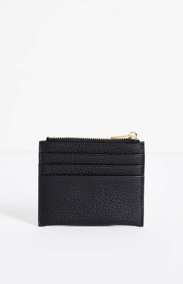 - Zip Card Holder
- Crafted from 2A grade pebble leather

10cm (L) x 8.5cm (H)
