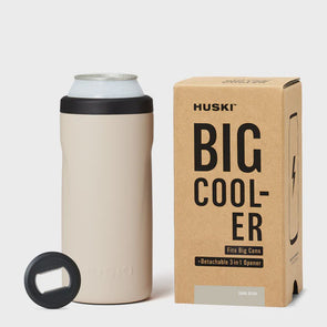 Built to keep big cans cool.&nbsp;The brand new Huski Big Can Cooler keeps 440ml and 500ml cans up to 10x colder than a non-insulated can. Enjoy big cans ice-cold to the last drop.