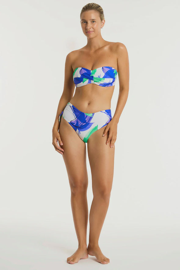 Sea-Level Sublime Twist Bandeau Cobalt