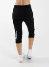 Federation Cut Trackies Staple Black/White