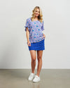 Feminine without being frou-frou this tee shaped top oozes relaxed luxury. Crafted in a high quality linen cotton floral and featuring frilled cuff and hem detail is perfect for dressing up in for parties back, with heels or keeping it casual with sandals for picnics and BBQs.

COLOUR
Floral Meadow

FABRIC INFO
70% Linen 30% Cotton