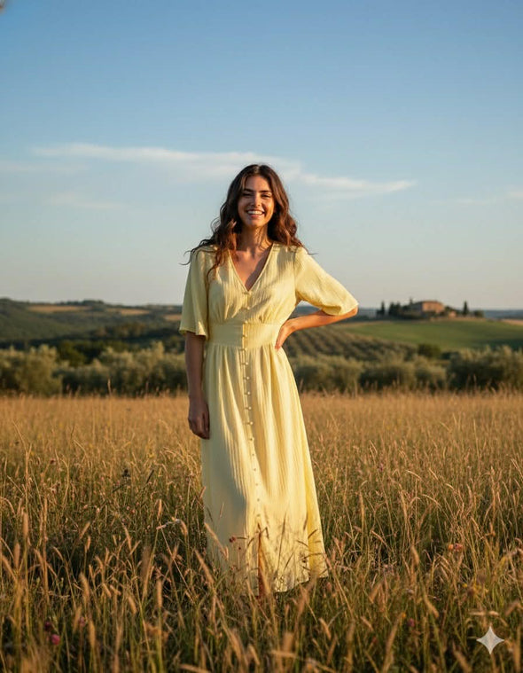 MSCH Jasmille Vlora Short Sleeve Dress Sundress