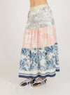Multi-colour panel print design

Flattering maxi length silhouette

80% Rayon, 20% Nylon – soft and breathable

Standard fit – take your usual size

Versatile style for day-to-night wear