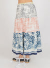 Multi-colour panel print design

Flattering maxi length silhouette

80% Rayon, 20% Nylon – soft and breathable

Standard fit – take your usual size

Versatile style for day-to-night wear