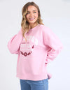 Snuggle up in style with Foxwood's Women's Pink Sweatshirt! The eye-catching "Foxwood" logo adds just the right amount of sass to this ultra-cozy essential. Crafted from fabric so soft you'll want to live in it, this pretty-in-pink number transitions effortlessly from Netflix marathons to coffee dates. Warning: Friends may experience extreme outfit envy when you rock this with your go-to leggings or jeans!