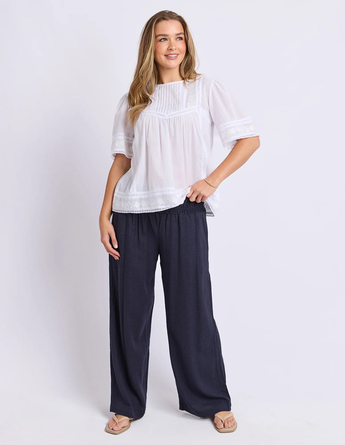 Foxwood Juna Top White