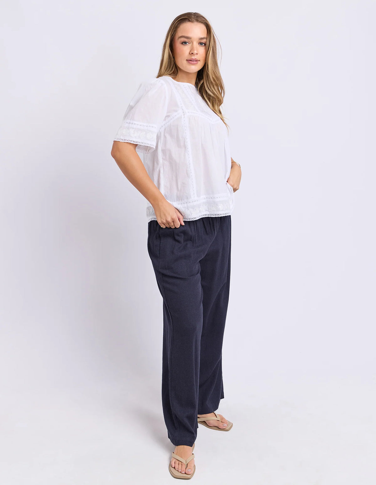 Foxwood Juna Top White