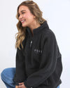 The Weekend Boucle Crew from Foxwood Clothing is your new everyday go-to for cozy vibes! With a handy 1/4 zip neck and pockets, it’s perfect for lounging or stepping out in style. Get ready to upgrade your comfort game and make this crew your favourite all week long!