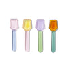 Get ready to scoop, dip, and serve in style with our Sucker Spoons! Perfect for everything from creamy desserts to tasty dips and appetizers, these durable glass spoons are your new go-to for entertaining. Whether you're dishing out mousse, scooping up gelato, or serving a savoury dip from your charcuterie board, these spoons bring a fun, eco-friendly twist to your snacks and sweets.