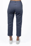 A returning bestseller in classic chino styling

Mid-rise, straight leg &amp; relaxed fit for everyday ease

Belt loops and patch pockets at front and back

Back darts create a flattering silhouette

Made from soft cotton with slight stretch for comfort

Ankle-length cut on average height