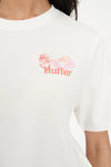 100% Cotton, 170gsm

Short sleeve, classic streetwear fit

15mm ribbed neckline for shape and durability

Huffer branded placement screenprint &amp; puff print

Built for everyday wear with expressive style