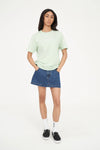 100% Cotton, 170gsm standard weight jersey

Classic fit with short sleeves

15mm ribbed neckline for structure

Custom Huffer piece-dyed colour finish

Huffer branded placement puff print