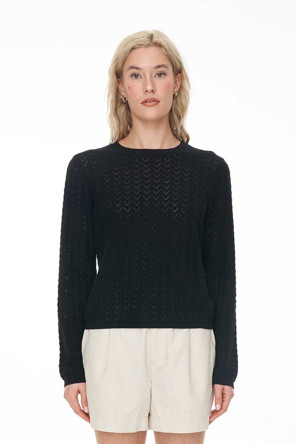 Huffer Ziggy Cruise LS Top Black