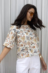 Humidity Sia Blouse Kaffir Print
