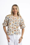 Humidity Sia Blouse Kaffir Print