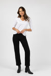 The Jester Jean will be your new go-to!<br data-mce-fragment="1">The straight cut offers a flattering silhouette, while the regular fit and “just-right” stretch ensure you will be comfortable all day, every day. This classic jean will mix and match with all your wardrobe staples and looks great with sneakers or a heel!<br data-mce-fragment="1">Alternatively, you have the option to cuff the hem for a more casual vibe, adding versatility to your styling choices.