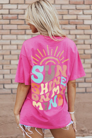 Sunshine Tee Pink