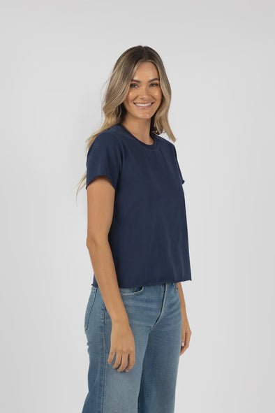 Humidity Basic Tee Navy