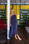 Elevate your summer style with our Cupro Collection. Our unique Cupro fabric offers a soft, velvety texture for an effortless touch of class. Perfect for all your festive and new year celebrations, this maxi dress features a stunning resort design that will also travel well.