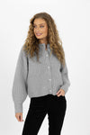 Gorgeous chunky, super warm, fashion knit cardigan in two fabulous colours.