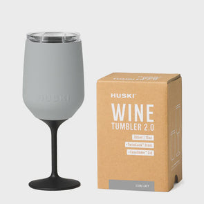 Huski Wine Tumbler 2.0 Stone Grey