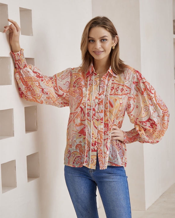 The Saffron Blouse