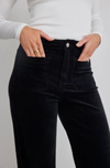 the famous Zoey Jeans now comes in a black cord and she is going to be just as popular, we love her already and know you will too! True to size 