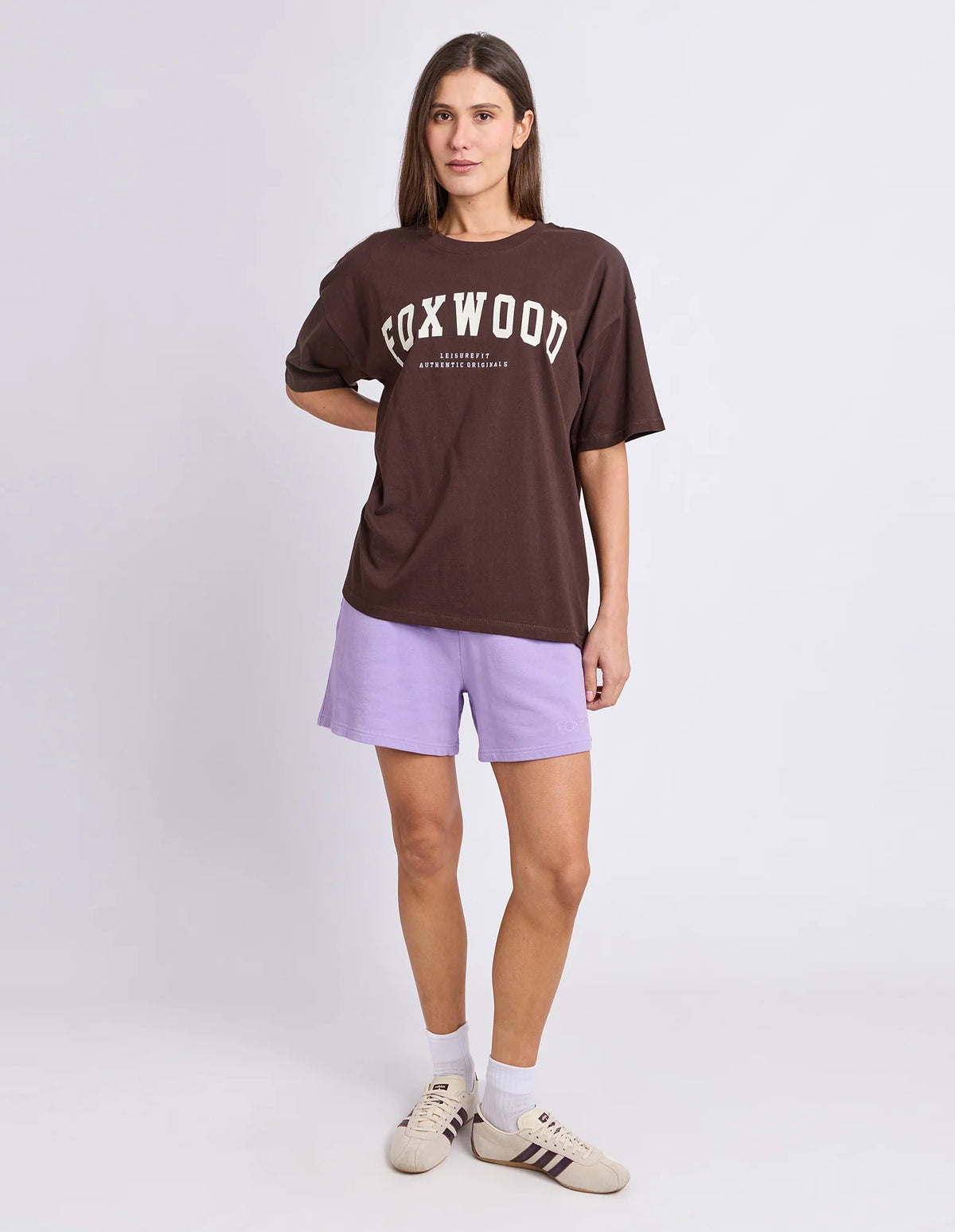 Foxwood Interval Tee Coffee Bean