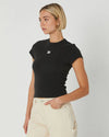 Lee Essential Rib Tee Timeless Black