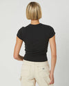 Lee Essential Rib Tee Timeless Black