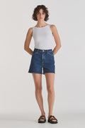 - High Rise
- Fitted Top Block
- Relaxed Leg
- Zip Fly
- Contrast Stitching
- Paper Patch (Vegan)
- Model is 175cm tall and wearing a size 8