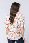 Leila + Luca Honey Blouse Latte Bloom