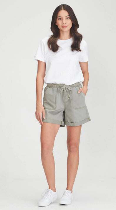 Junkfood Maggie Shorts Khaki