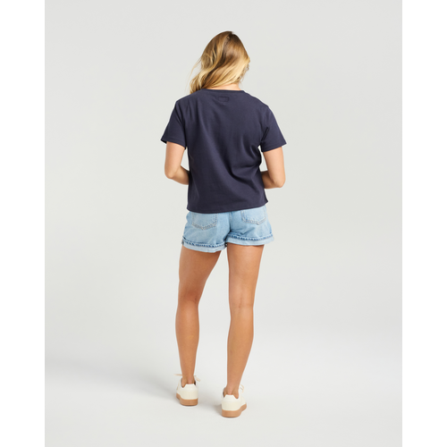 NMBR Rose Dixie T-Shirt Navy