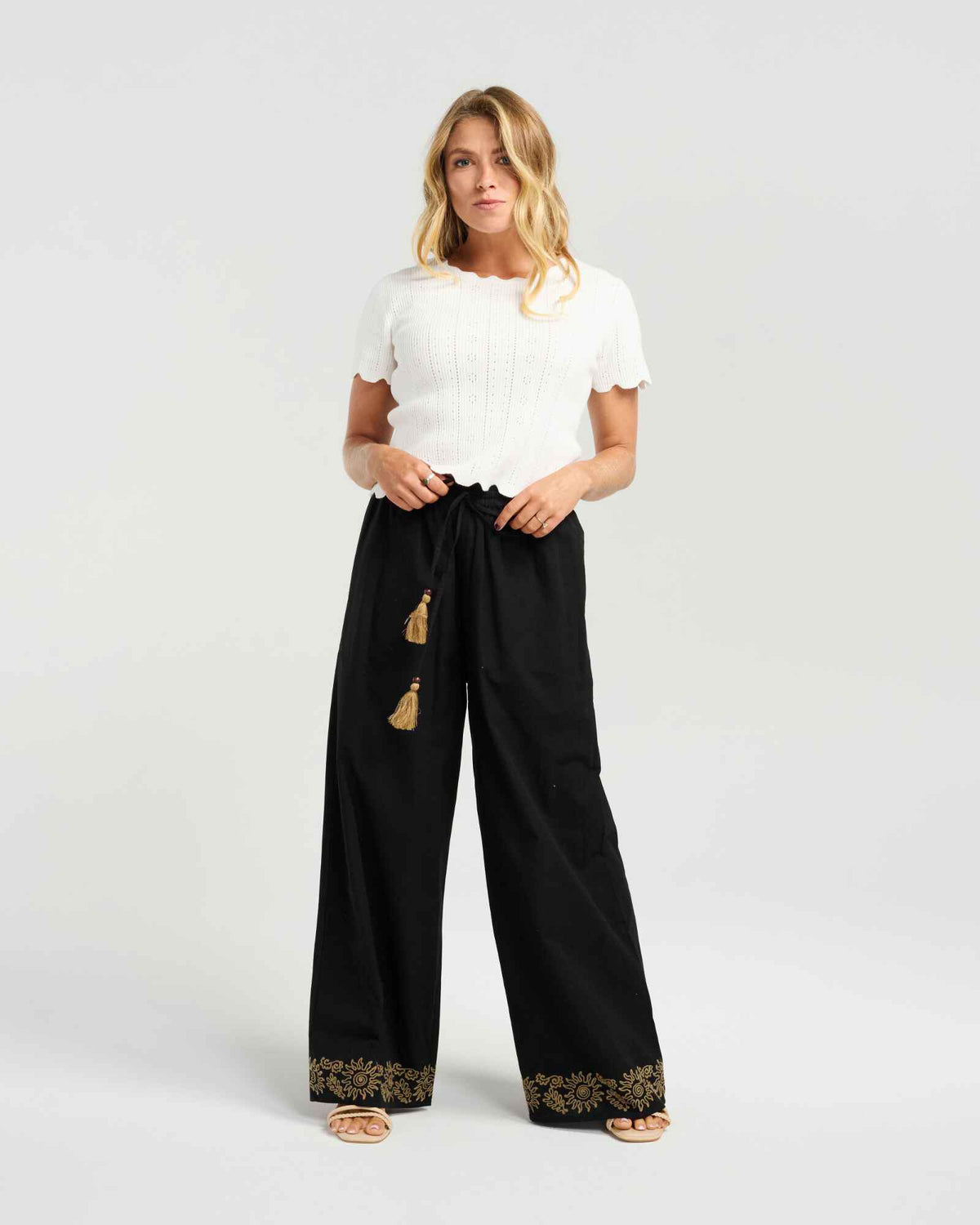 NMBR Rose Zuri Pant Cocoa Bliss