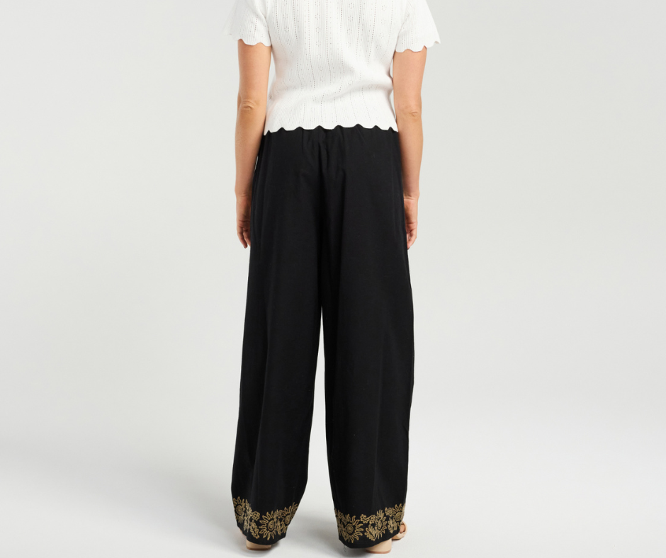 NMBR Rose Zuri Pant Cocoa Bliss