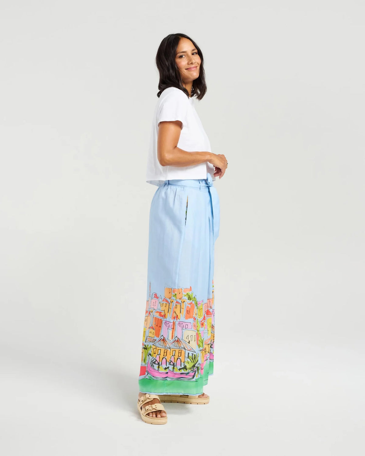 NMBR Rose Selma Pant Capri