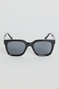 The Napoli Black Rounded Sunglasses bring a sleek, modern edge to your everyday look. Designed with a bold square-rounded silhouette, this glossy black frame strikes the perfect balance between minimal and statement. The dark tinted lenses keep things clean and refined, making this pair an easy go-to for sunny days, city strolls, and weekend outfits.

A timeless essential that instantly sharpens your style.

- Recycled Acetate

- UV Protection Category 3