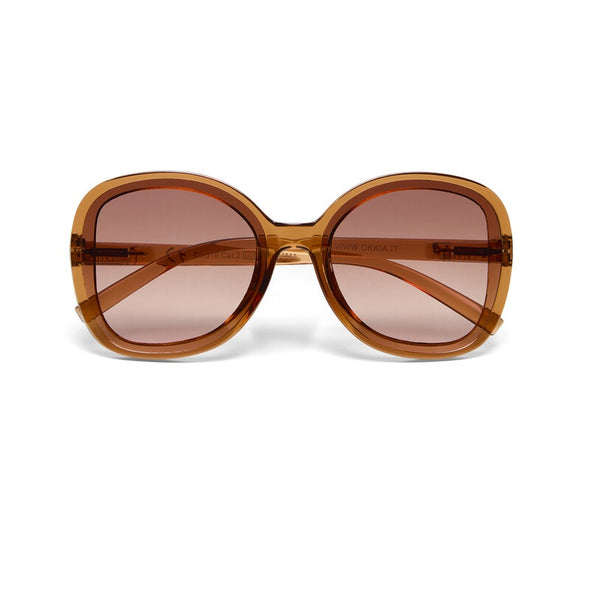 Okkia Anna Brown/Brown Sunglasses