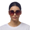 Okkia Anna Brown/Brown Sunglasses